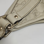 Gucci Jackie Bardot Guccissima Shoulder Bag White