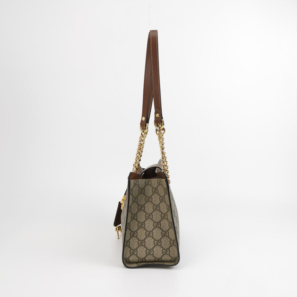 Gucci Padlock Small Shoulder Bag Brown
