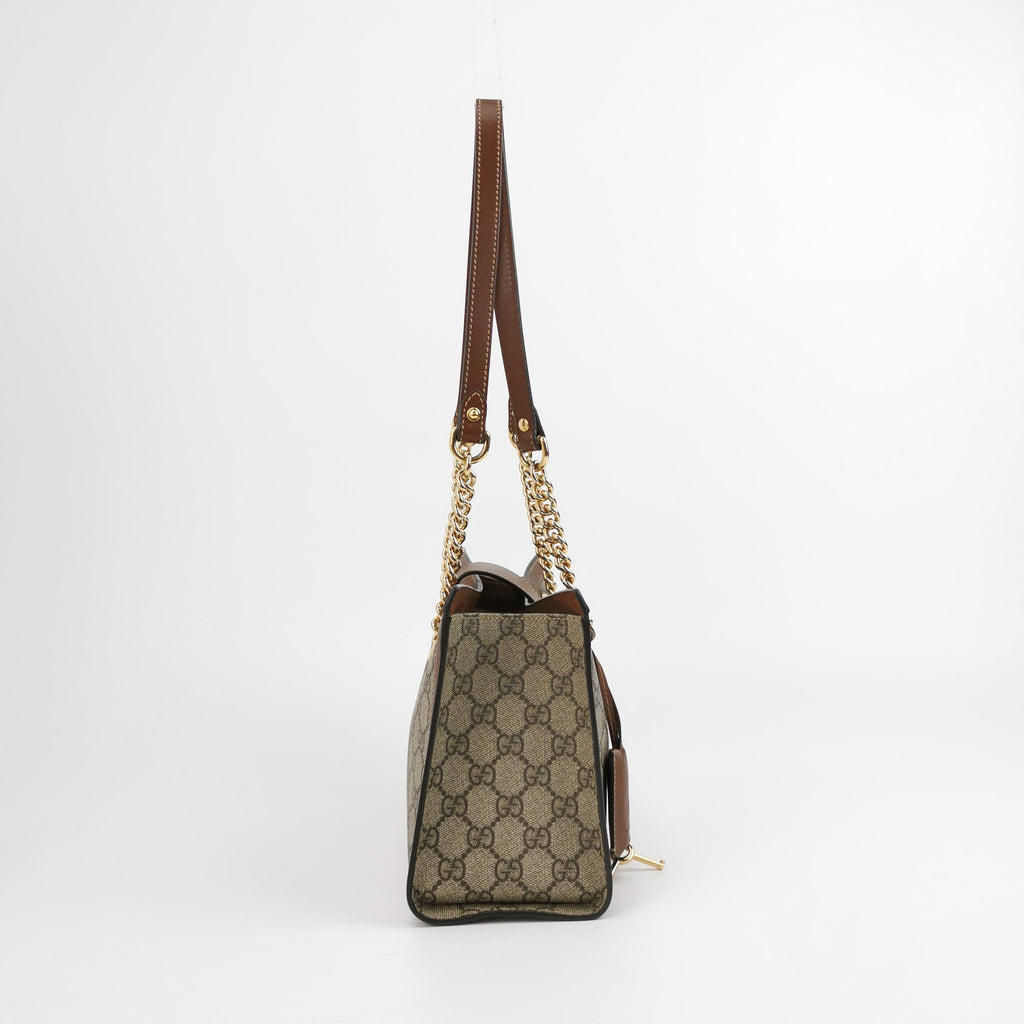 Gucci Padlock Small Shoulder Bag Brown