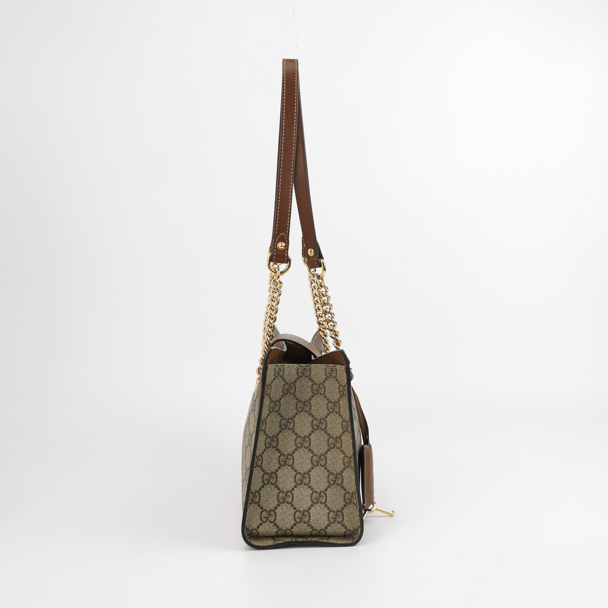 Gucci Padlock Small Shoulder Bag Brown