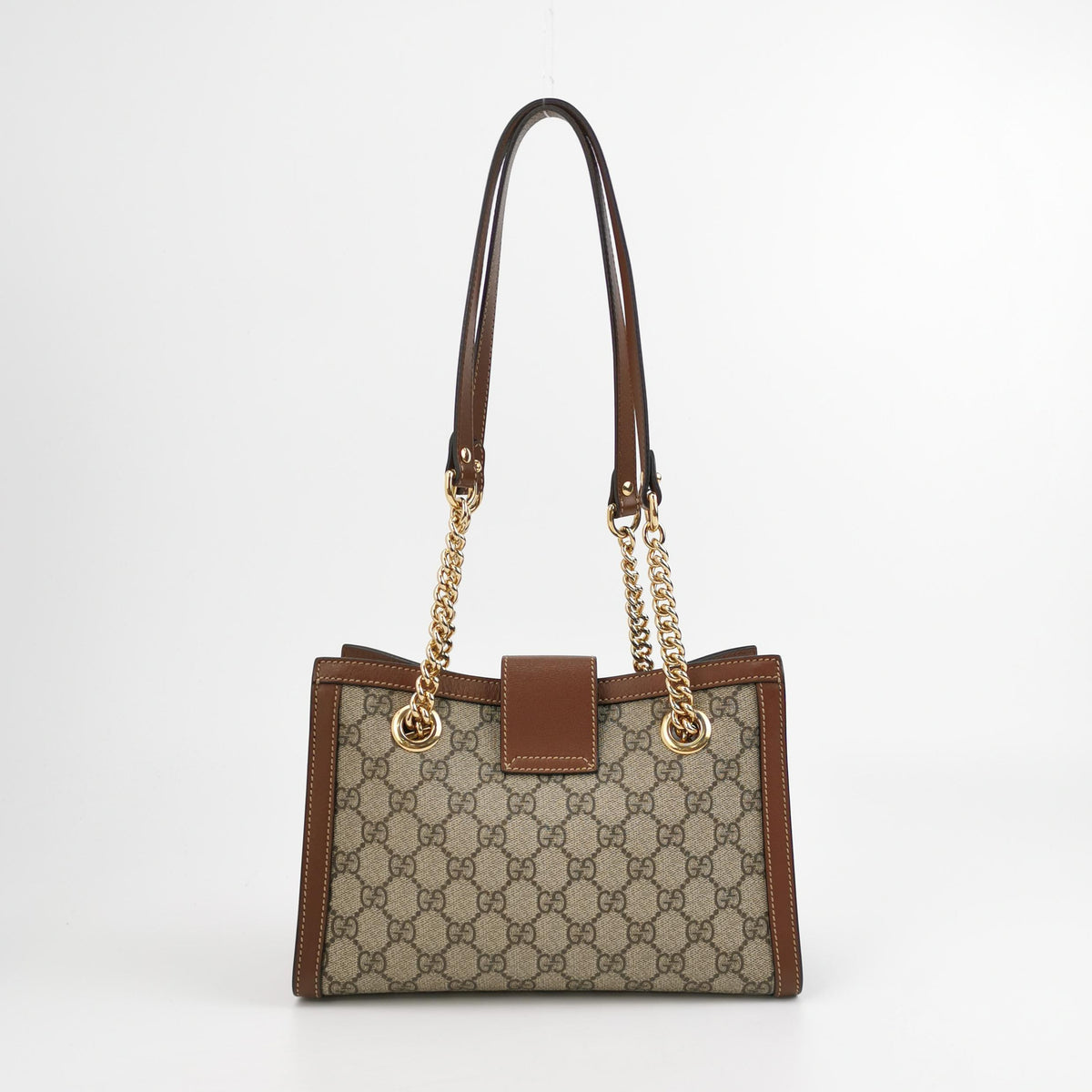 Gucci Padlock Small Shoulder Bag Brown