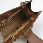 Gucci Padlock Small Shoulder Bag Brown