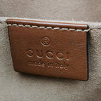 Gucci Padlock Small Shoulder Bag Brown