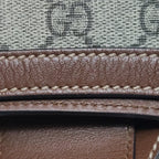 Gucci Padlock Small Shoulder Bag Brown