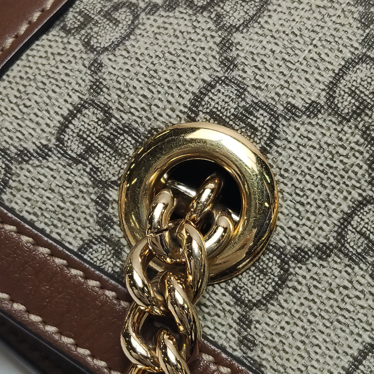 Gucci Padlock Small Shoulder Bag Brown