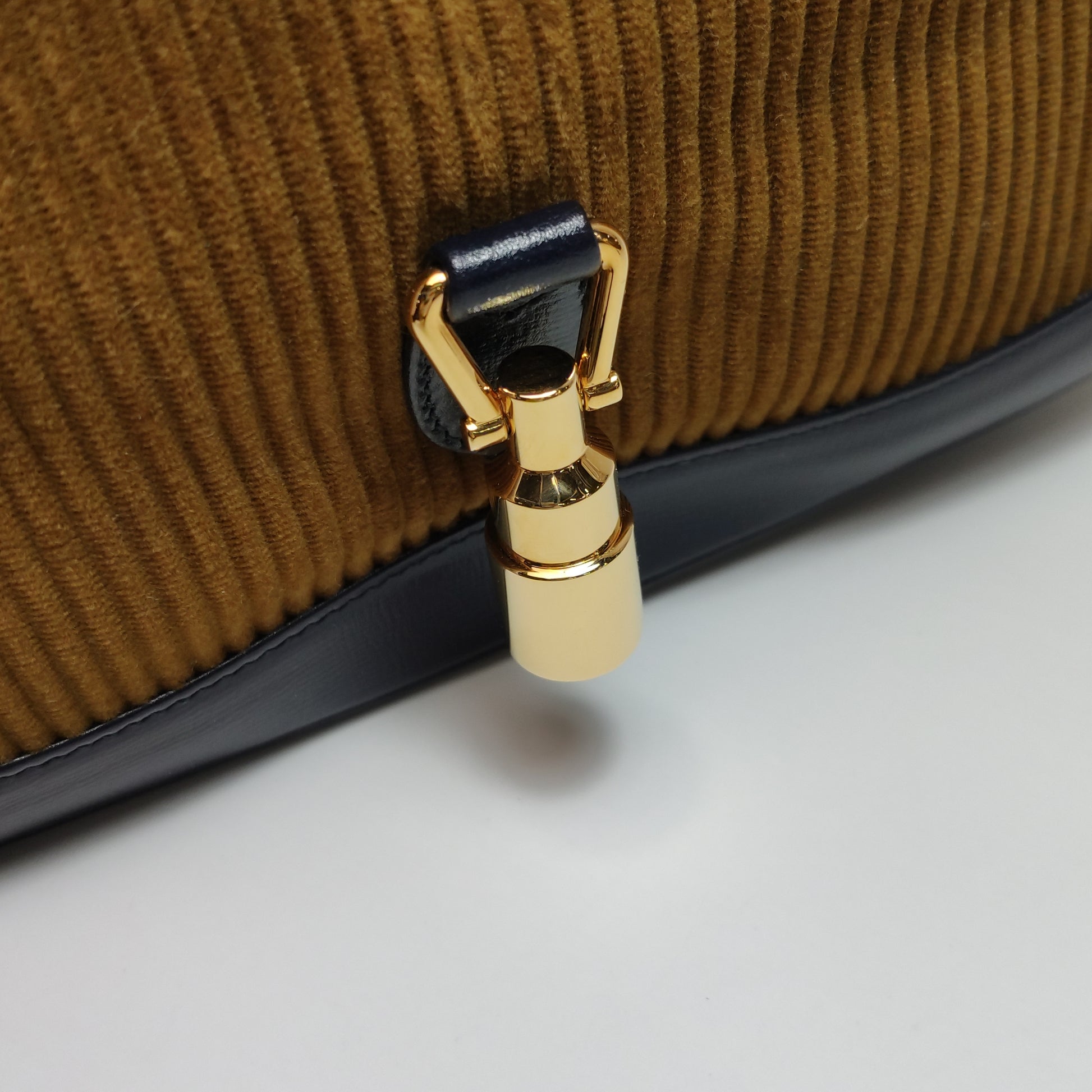 Gucci Jackie 1961 Small Corduroy Color Block Shoulder Bag