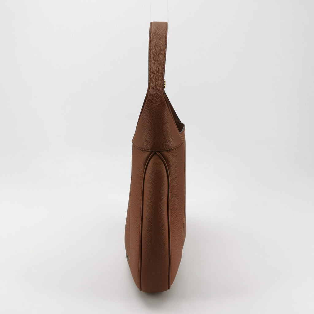 Gucci Jackie Medium Grained Calfskin Brown