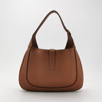 Gucci Jackie Medium Grained Calfskin Brown