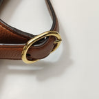 Gucci Jackie Medium Grained Calfskin Brown