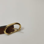 Gucci Jackie Medium Grained Calfskin Brown