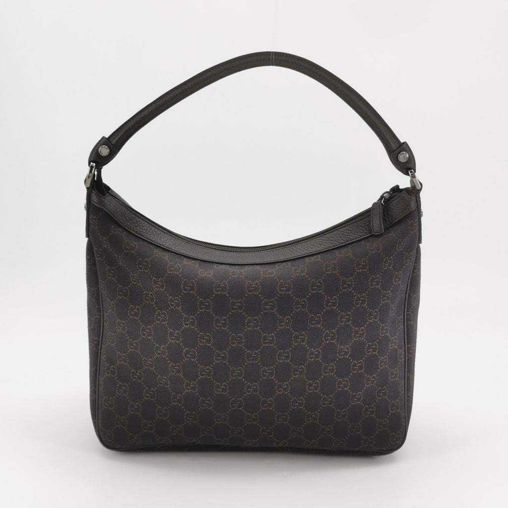 Gucci Abbey Pocket Hobo Shoulder Bag Brown