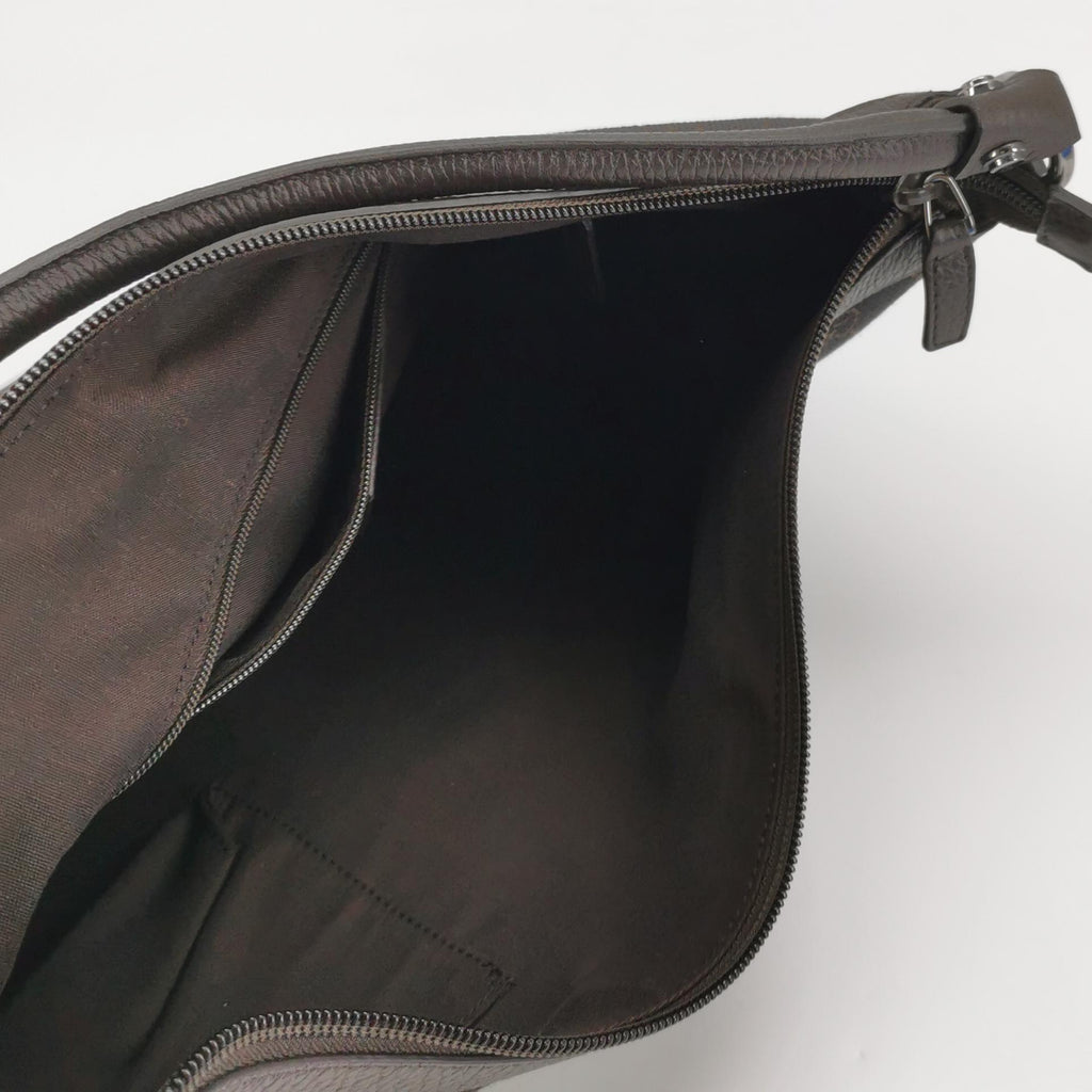Gucci Abbey Pocket Hobo Shoulder Bag Brown
