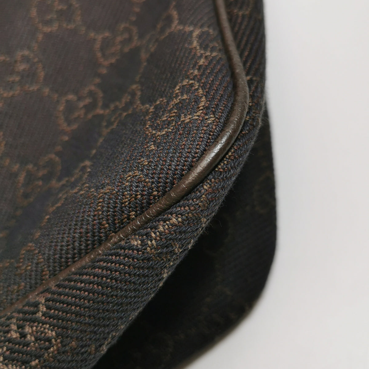Gucci Abbey Pocket Hobo Shoulder Bag Brown