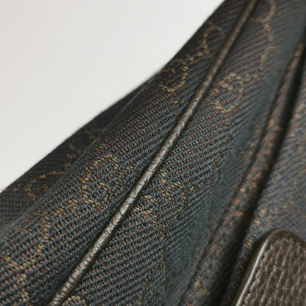 Gucci Abbey Pocket Hobo Shoulder Bag Brown