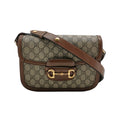 Gucci Horsebit Shoulder Bag Supreme Canvas
