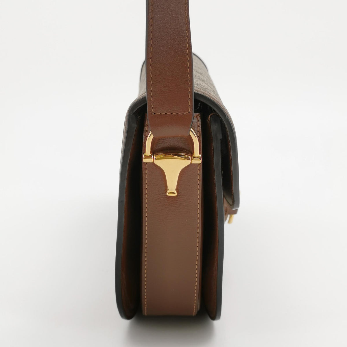 Gucci Horsebit Shoulder Bag Supreme Canvas