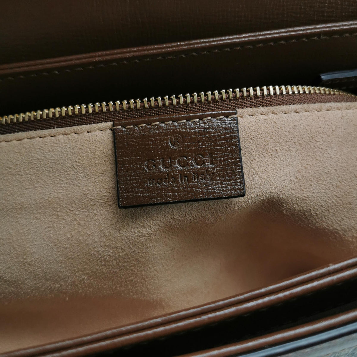 Gucci Horsebit Shoulder Bag Supreme Canvas