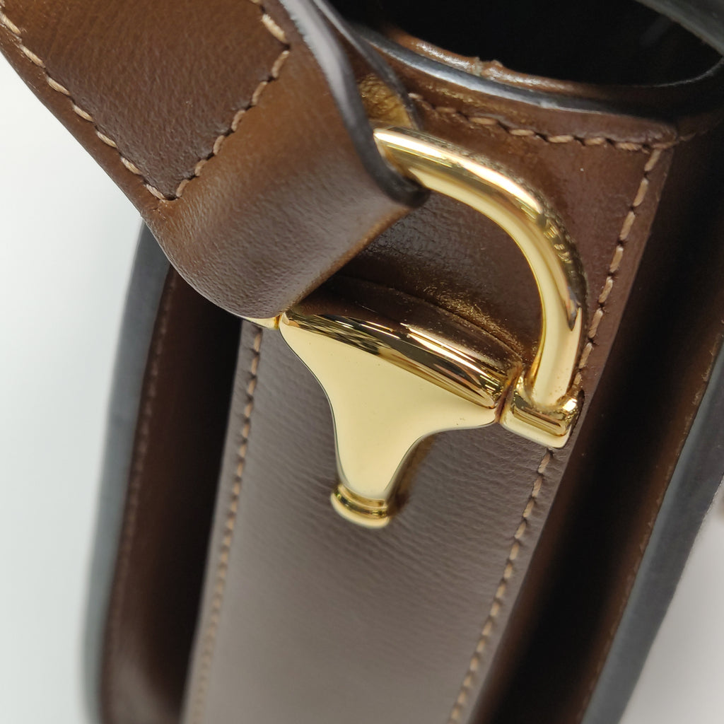 Gucci Horsebit Shoulder Bag Supreme Canvas