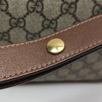Gucci Horsebit Shoulder Bag Supreme Canvas
