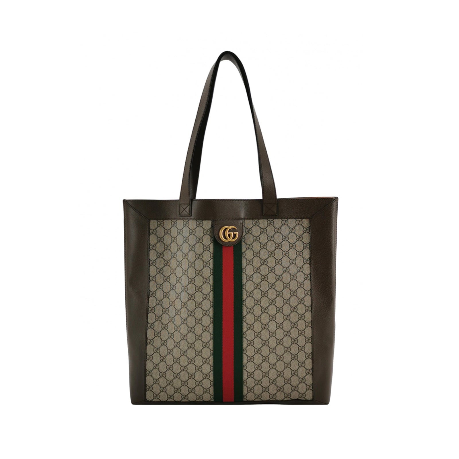 Gucci Ophidia Supreme Monogram Web Large Ophidia Vertical Tote