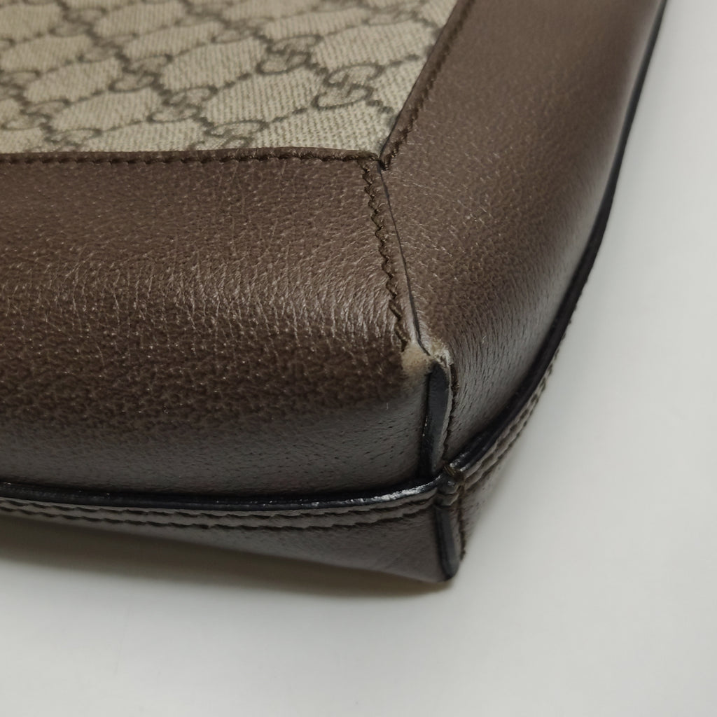 Gucci Ophidia Supreme Monogram Web Large Ophidia Vertical Tote