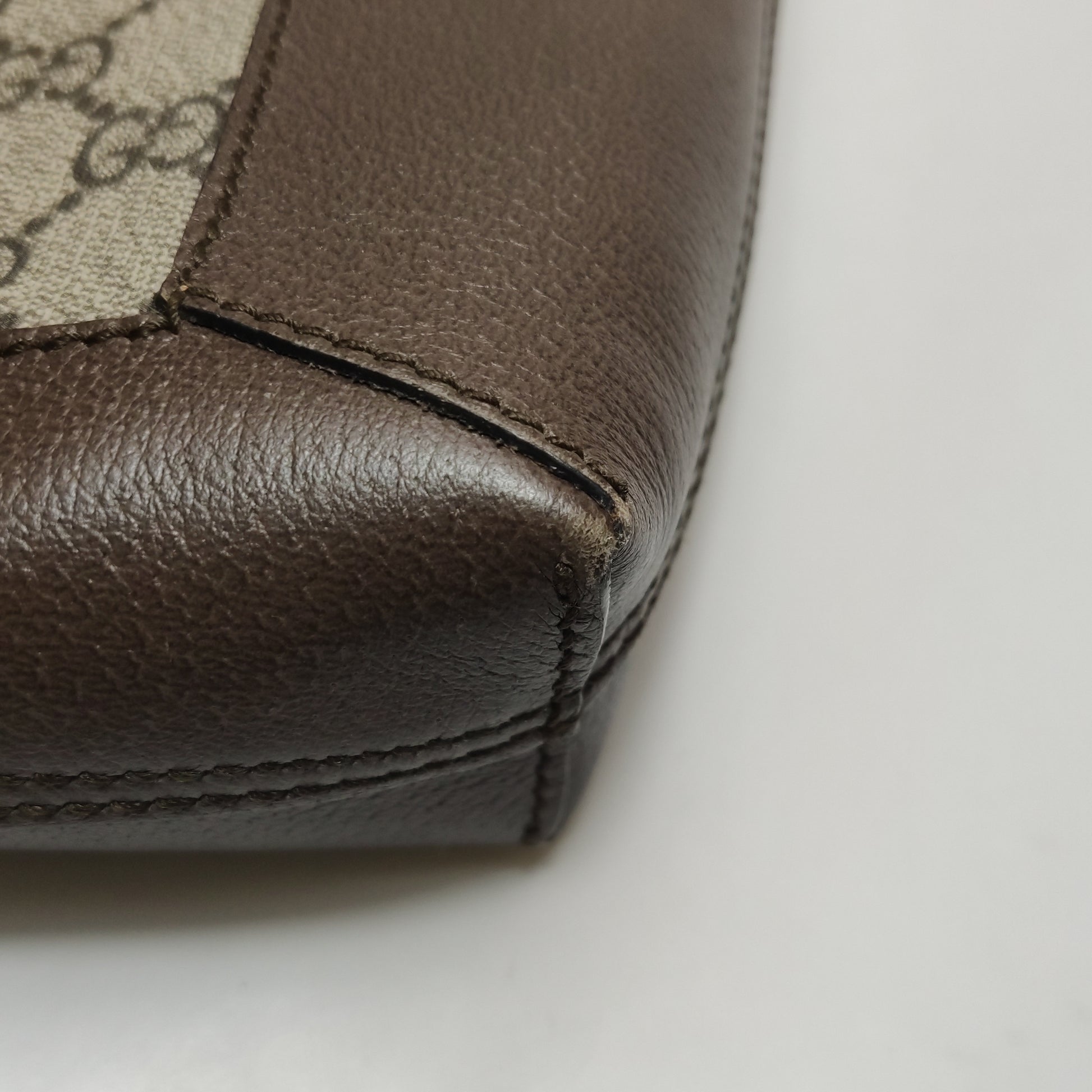 Gucci Ophidia Supreme Monogram Web Large Ophidia Vertical Tote