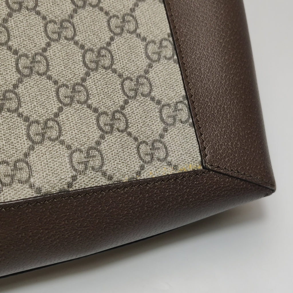 Gucci Ophidia Supreme Monogram Web Large Ophidia Vertical Tote