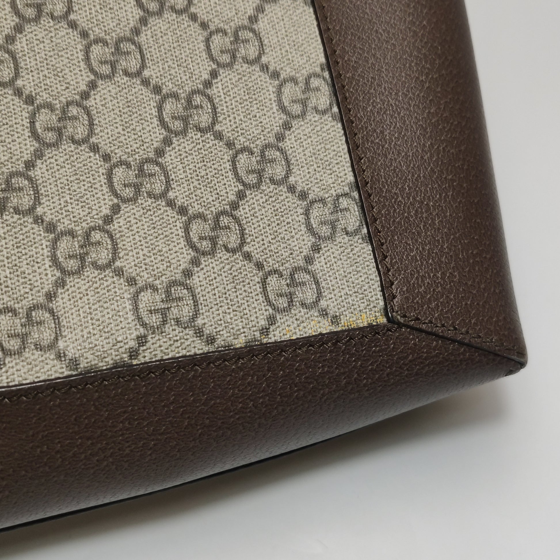 Gucci Ophidia Supreme Monogram Web Large Ophidia Vertical Tote