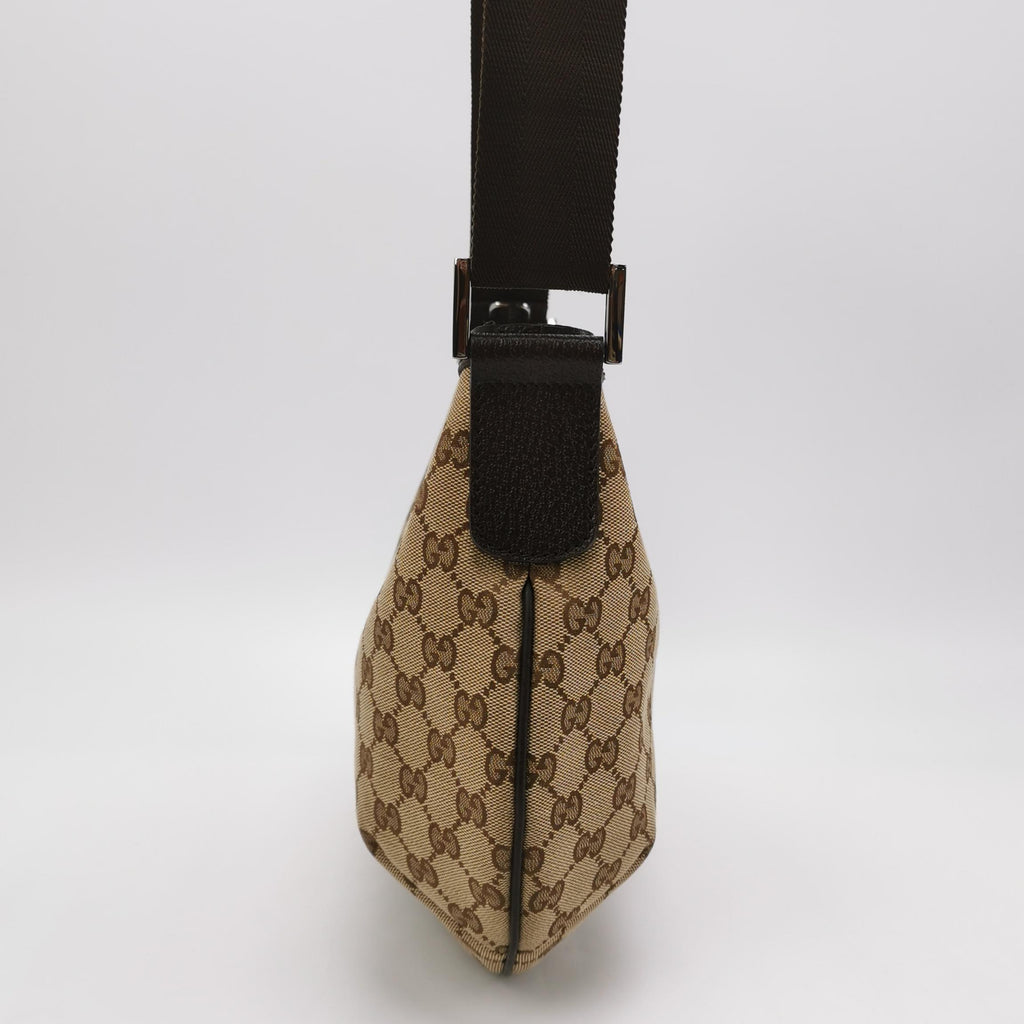 Gucci Half Moon Hobo Dark Brown Crossbody