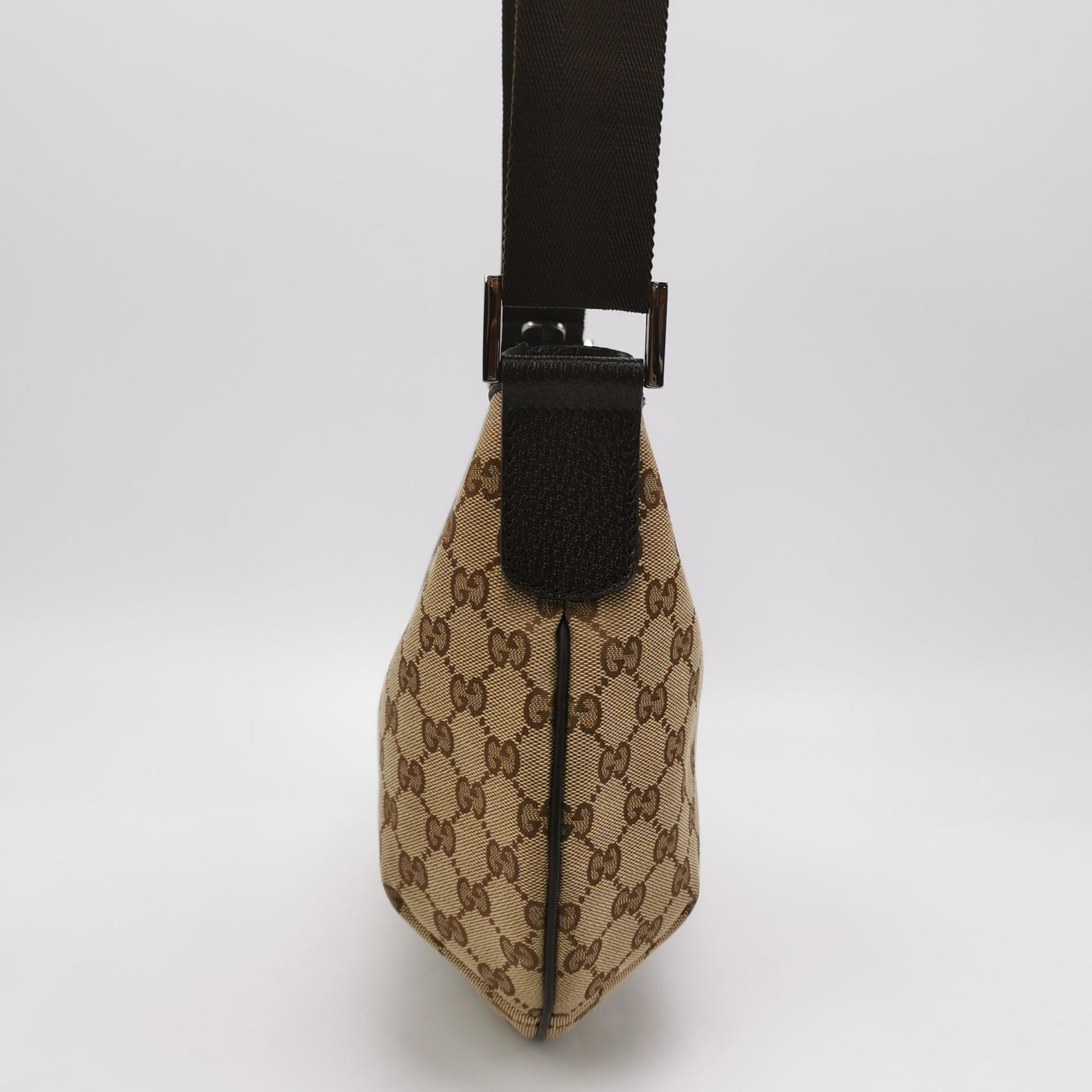 Gucci Half Moon Hobo Dark Brown Crossbody