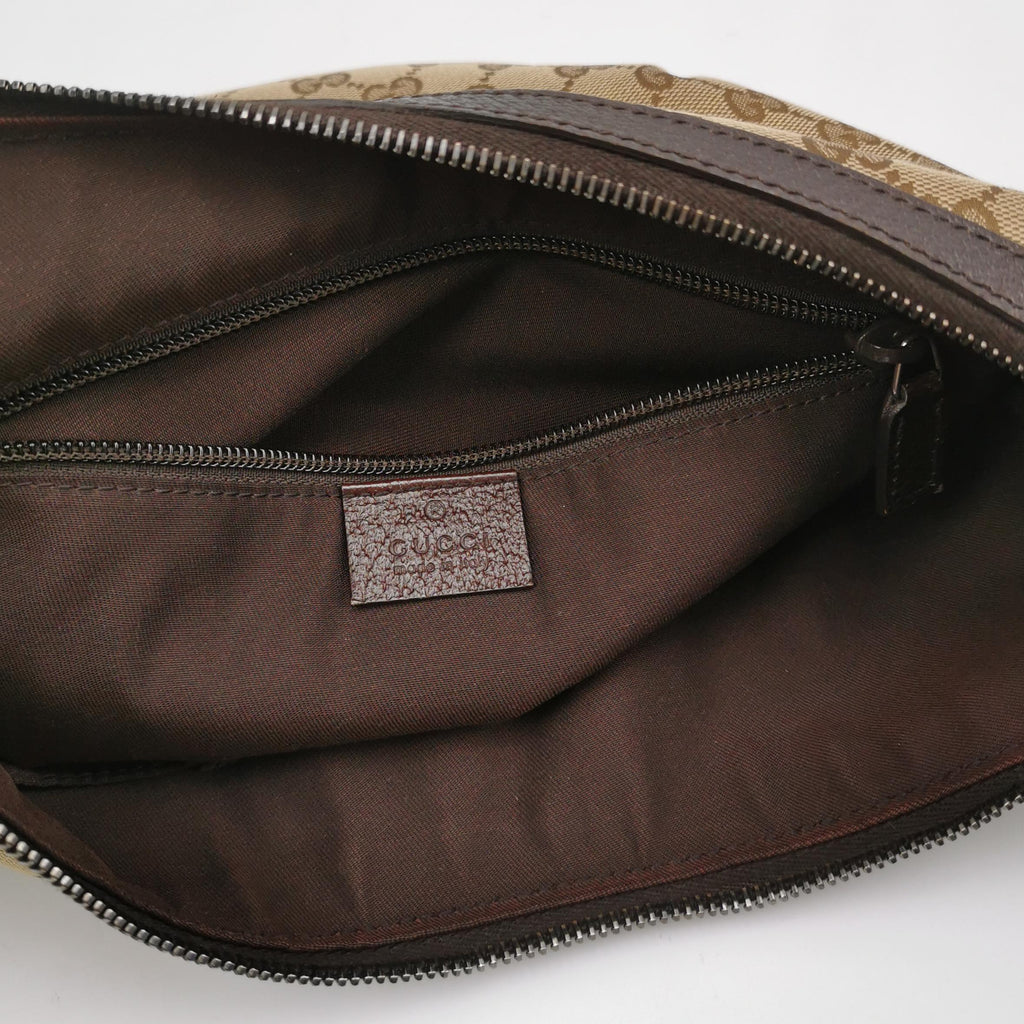 Gucci Half Moon Hobo Dark Brown Crossbody