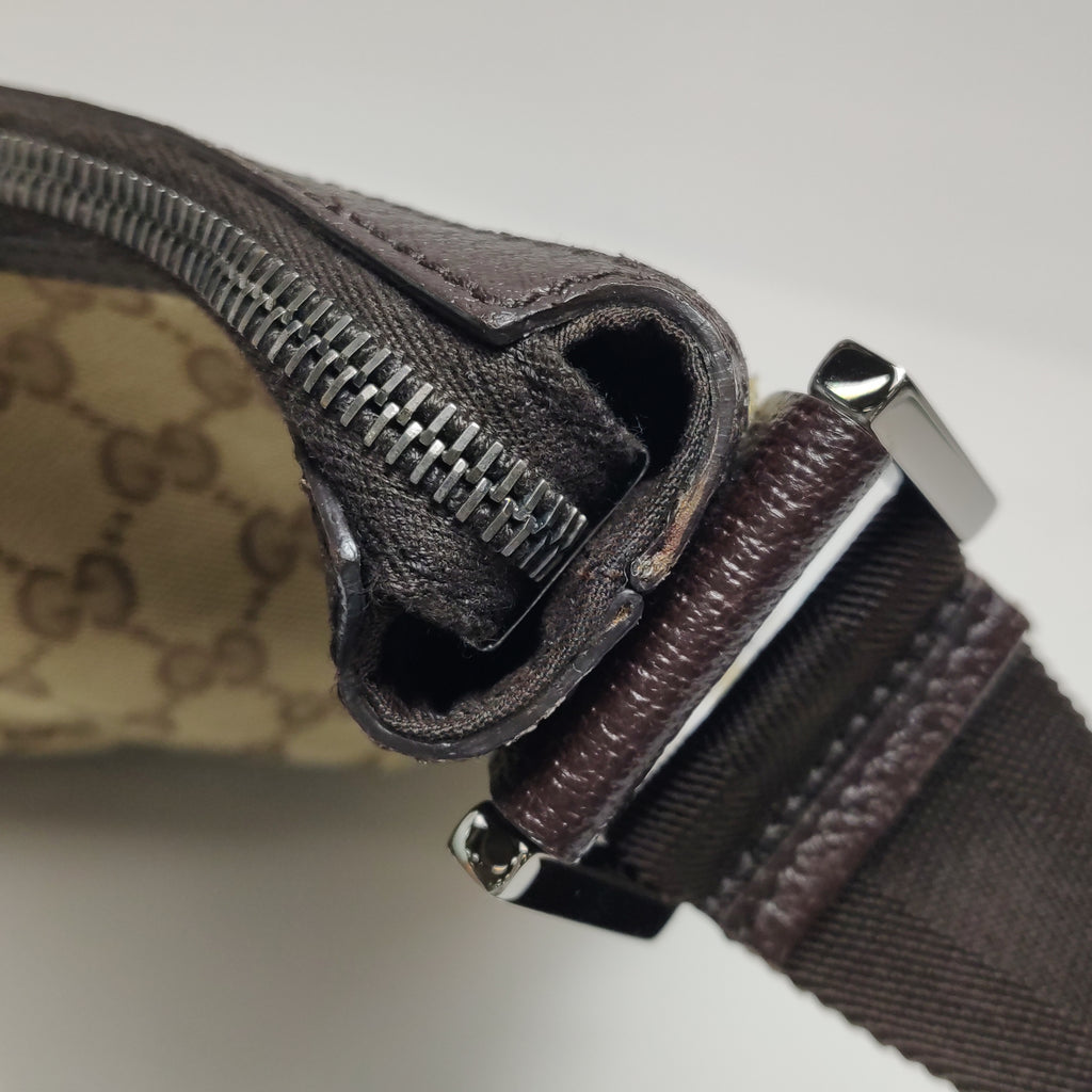 Gucci Half Moon Hobo Dark Brown Crossbody