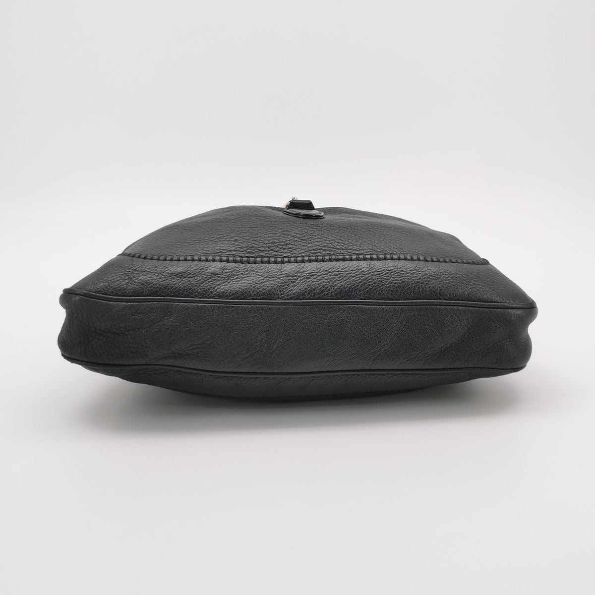 Gucci Bamboo New Jackie Hobo Grained Soft Leather Black
