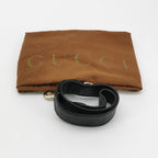 Gucci Bamboo New Jackie Hobo Grained Soft Leather Black