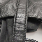 Gucci Bamboo New Jackie Hobo Grained Soft Leather Black