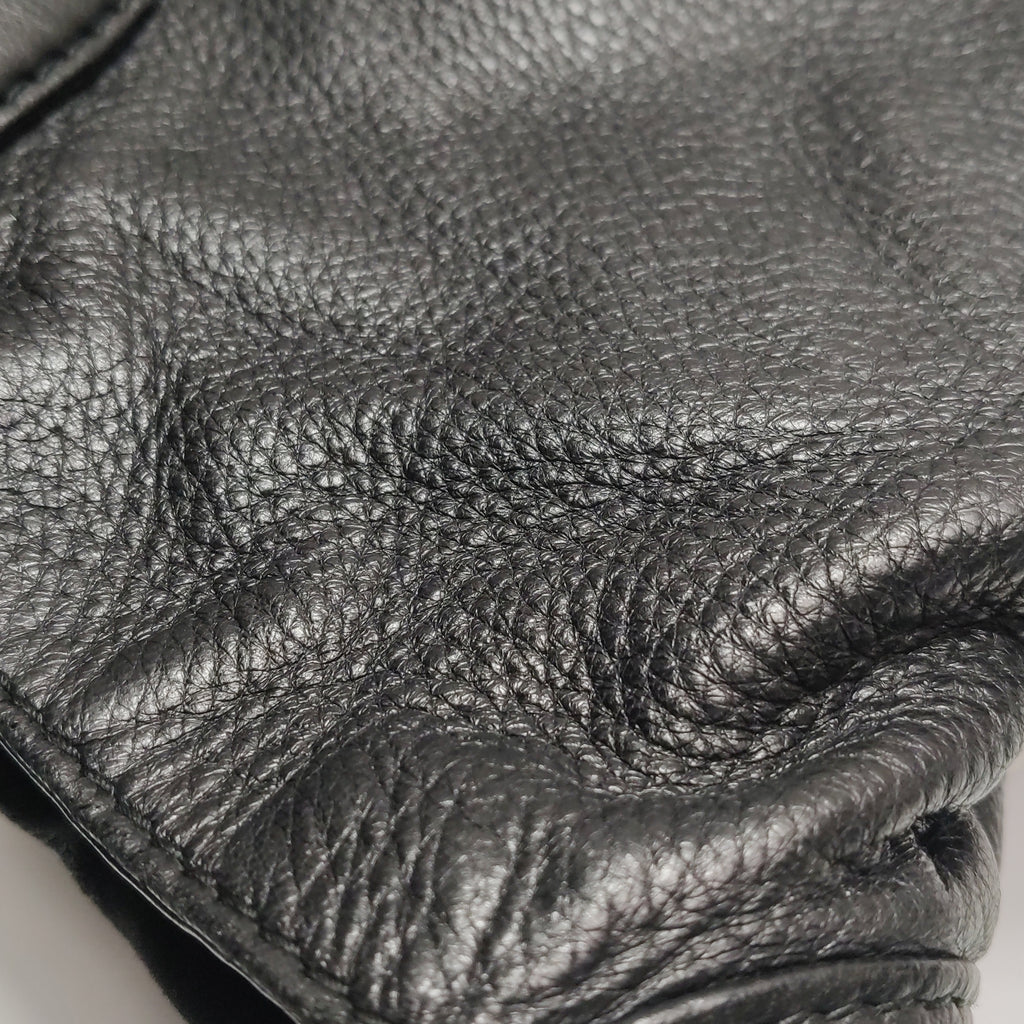 Gucci Bamboo New Jackie Hobo Grained Soft Leather Black