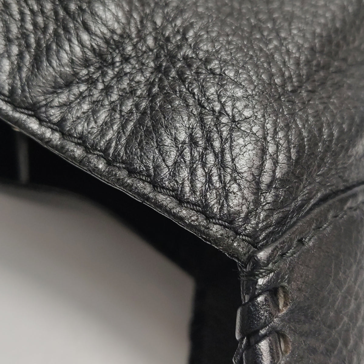 Gucci Bamboo New Jackie Hobo Grained Soft Leather Black