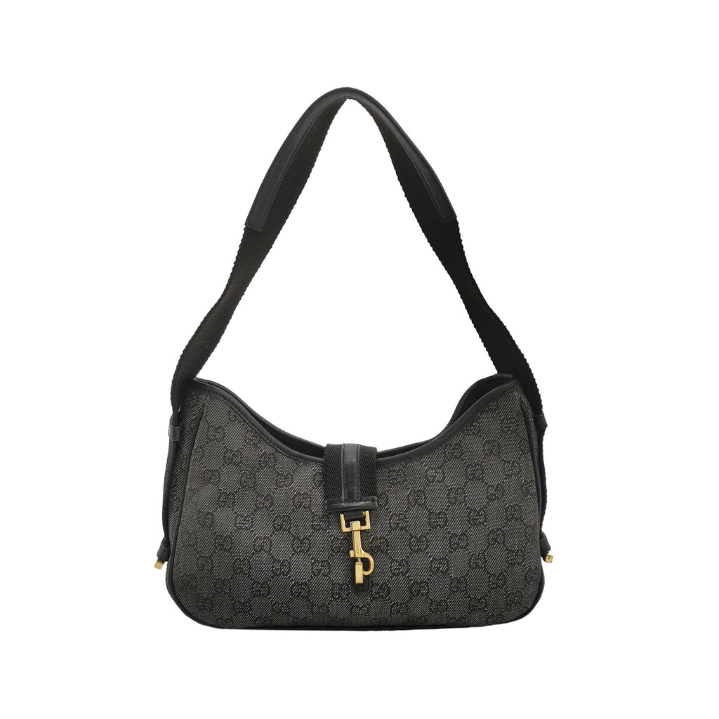Gucci GG Jackie Denim Canvas Black