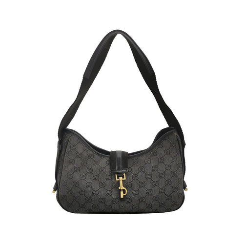 Gucci GG Jackie Denim Canvas Black