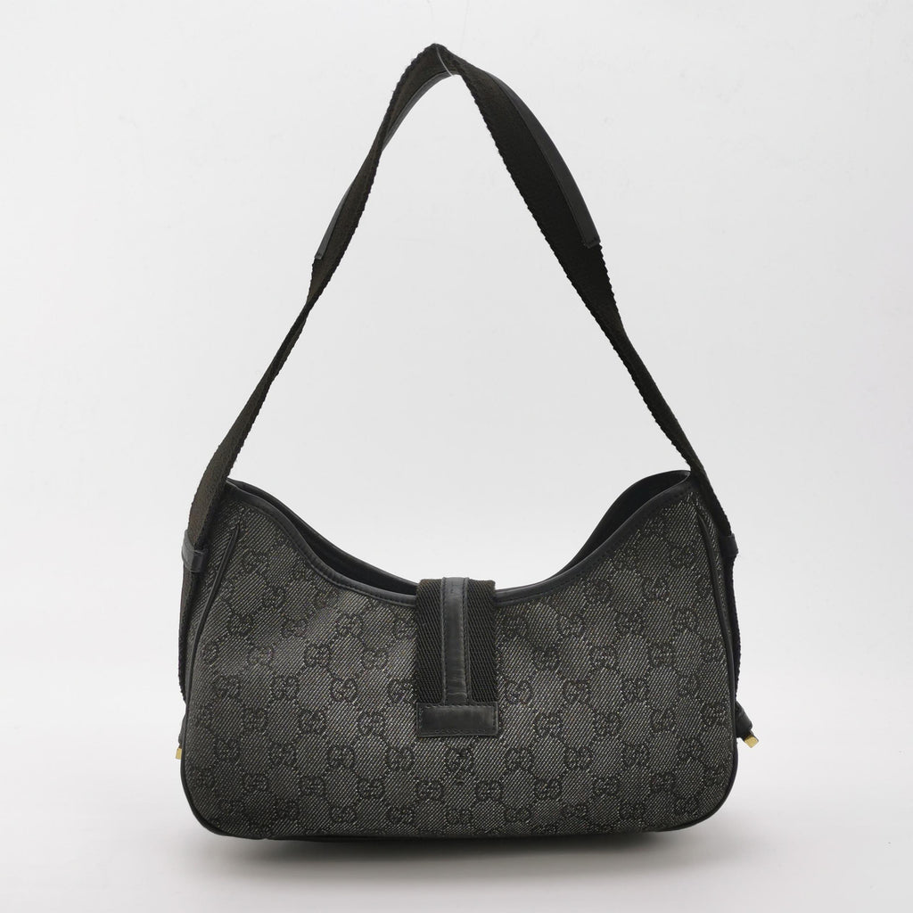 Gucci GG Jackie Denim Canvas Black