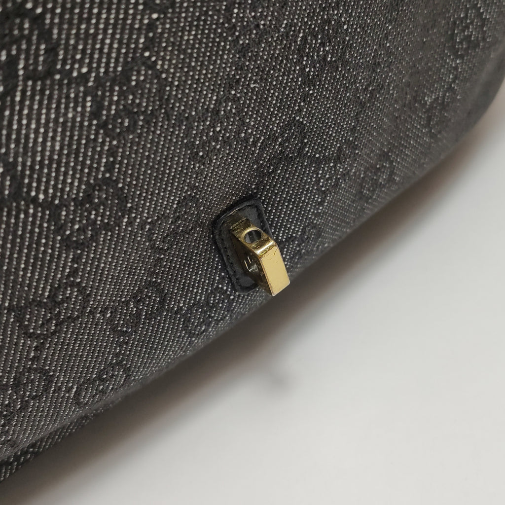 Gucci GG Jackie Denim Canvas Black