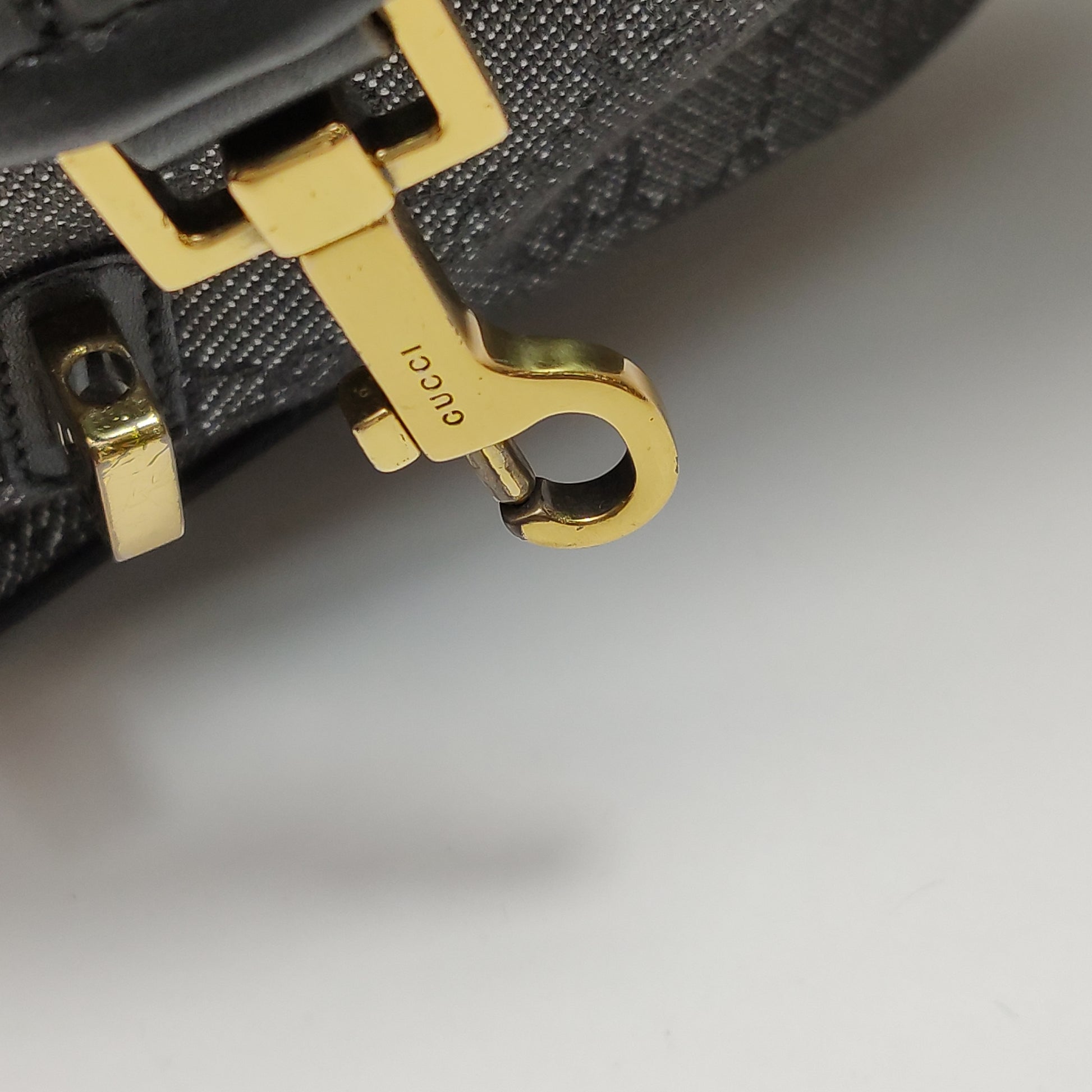 Gucci GG Jackie Denim Canvas Black