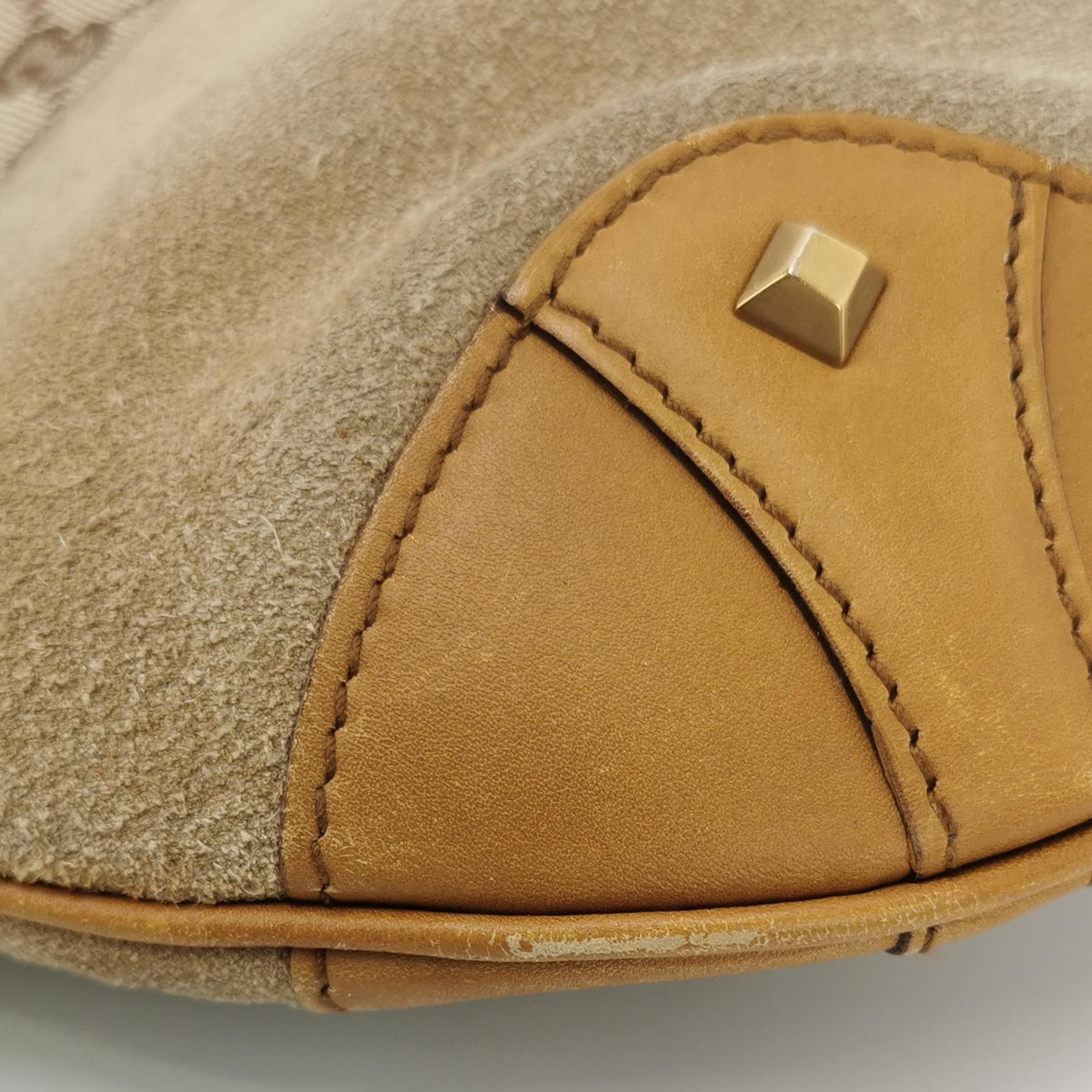 Gucci Jackie Suede Beige Brown