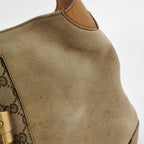 Gucci Jackie Suede Beige Brown
