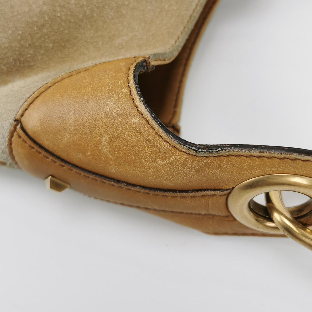 Gucci Jackie Suede Beige Brown