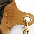 Gucci Jackie Suede Beige Brown