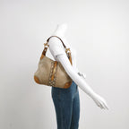 Gucci Jackie Suede Beige Brown