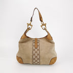 Gucci Jackie Suede Beige Brown