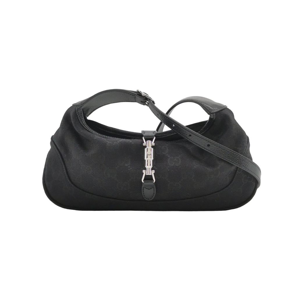 Gucci Jackie Slim Shoulder Bag Canvas Back