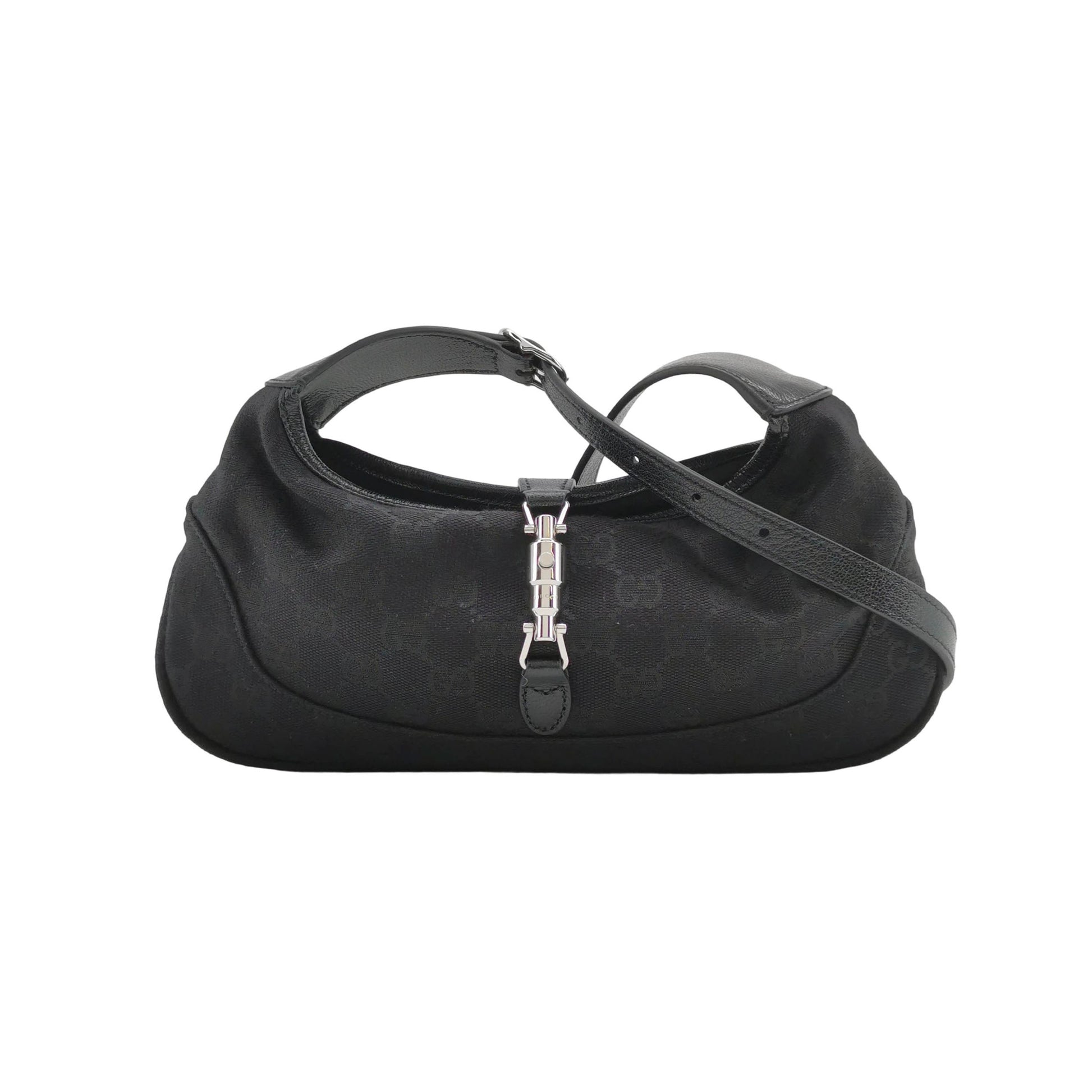 Gucci Jackie Slim Shoulder Bag Canvas Back